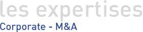 Corporate - M&A